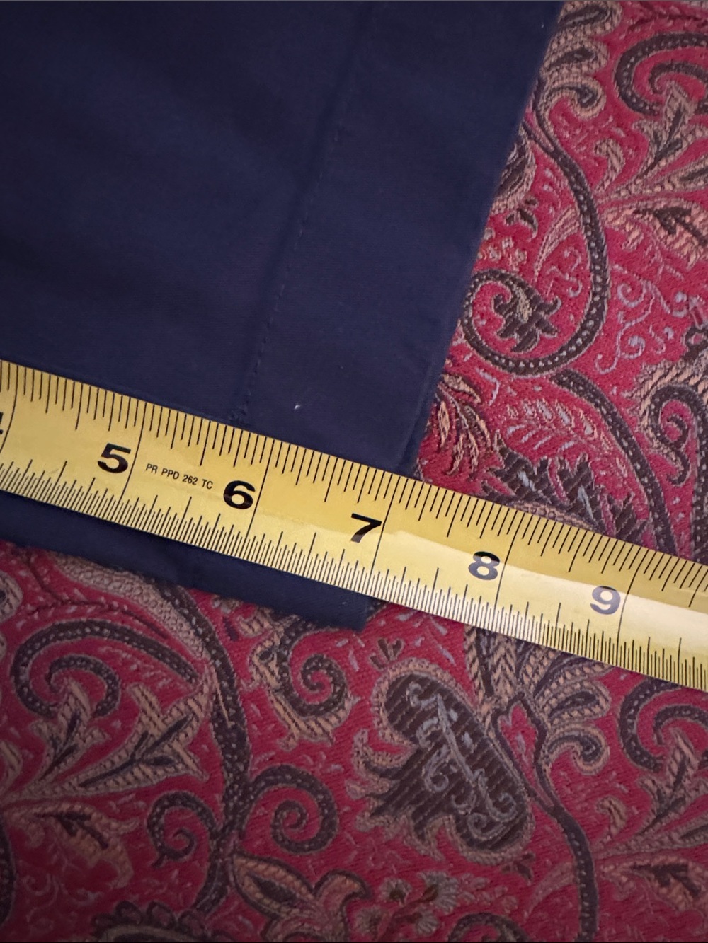 NWT/Southern Tide Navy Flat-Front Shorts/35" Waist, 7" Inseam - Picture 9 of 10